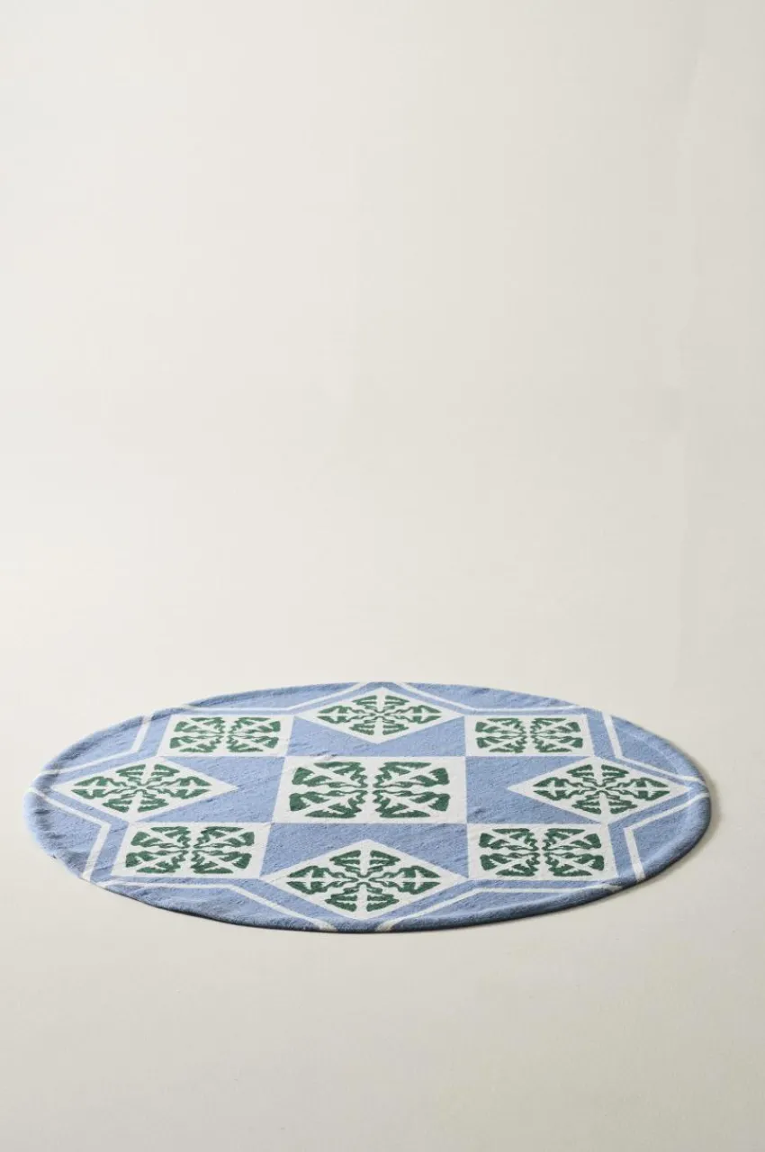Shop TREELINE Matto Sileä, Halkaisija 110 Cm Kierrätysmatot|Joulukuusenmatot