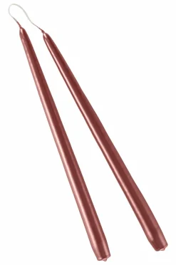Store VICKAN METALLIC Antiikkikynttilät, 2/pakk. - Korkeus 35 Cm Kynttilät|Joulukoristeet